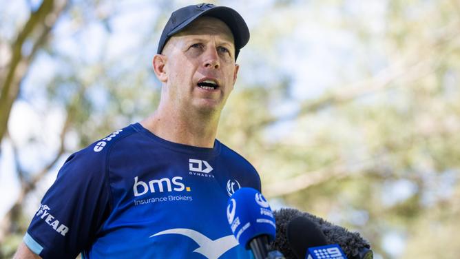 Western Force head coach Simon Cron