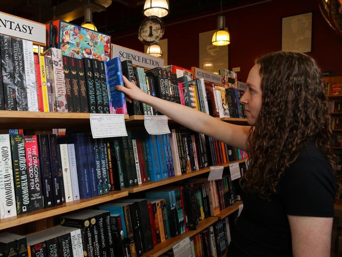 A writer herself, Ms Lawrey said BookTok was bringing attention to self-published authors.