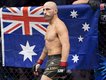 Proud Australian Alexander Volkanovski is focused on winning the UFC featherweight title. (AP PHOTO)
