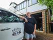 Floodwaters are preventing Koss Siwers from reopening his Adavale Pub in western Queensland. (Jono Searle/AAP PHOTOS)