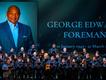 Boxing legend George Foreman has been farewelled at a memorial service in Houston. (AP PHOTO)
