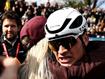 Mathieu van der Poel was furious after a plastic bottle was hurled at his face during his triumphant ride in the Paris-Roubaix.