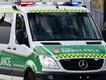 A 19-year-old has been rushed to Royal Perth Hospital under lights and sirens after falling down an air vent in a Claremont apartment building.
