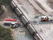 A truck driver has been killed in a devastating crash with a freight train.