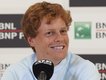 Jannik Sinner's ready to return to tennis after his doping ban at his home Italian Open in Rome. (AP PHOTO)