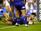 He crossed for a try, but it was Luke Metcalf's field goal that sealed the win for the Warriors. (HANDOUT/NRL PHOTOS)