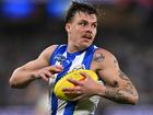 Cameron Zurhaar had a late chance to kick the winning goal, but his point was enough for a draw. (James Ross/AAP PHOTOS)