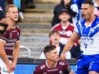 Jacob Kiraz (r) has proved some NRL clubs wrong and is now being mentioned in the Origin arena. (Mark Evans/AAP PHOTOS)